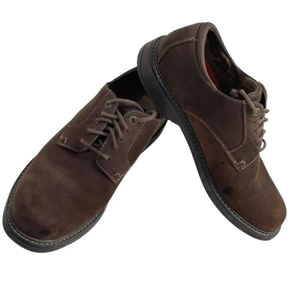 Sperry Topsider Men’s Brown Leather Lace-up Oxford Size‎ 9 Waterproof Shoes